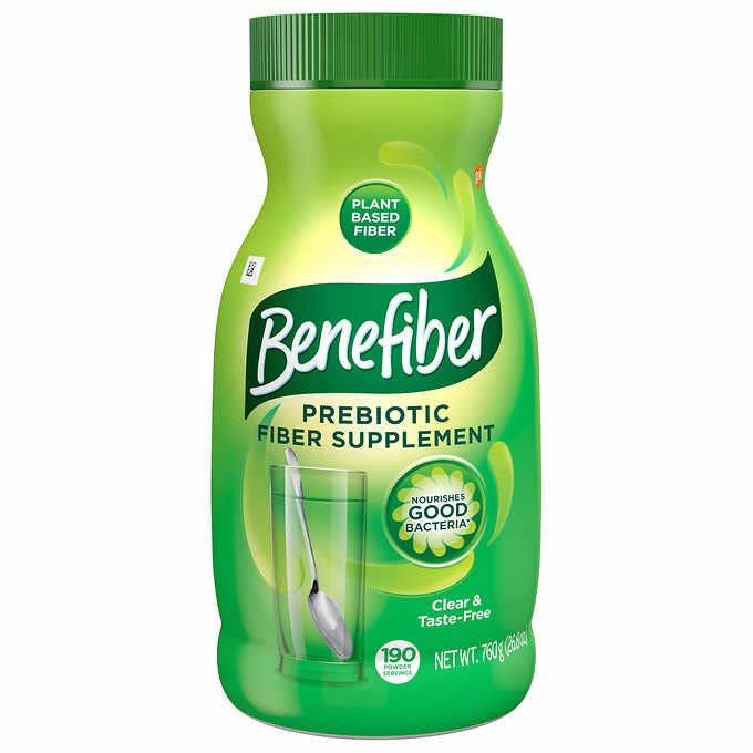 Benefiber Fiber Supplement Powder 190 Servings - Sugar Free- Grit Free 722 grams (25.5 oz.)