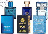 Versace Miniature Variety Trio Collection Perfume Gift Set for Men 0.17 oz/5 ml Splashes 1