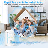 2024 Upgraded Ultrasonic Pest Repeller, Indoor Pest Repellent 6 Packs, Electronic Plug in Pest Control for Roach, Ant, Rodent, Mouse, Bugs, Mosquito, Spider Repellent for House, Garage, Warehouse