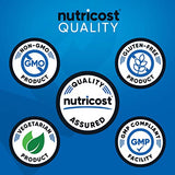 Nutricost BCAA Powder (Unflavored, 30 Servings) - Vegetarian, Non-GMO, Gluten Free, Optimal 2:1:1 Ratio