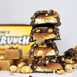 FITCRUNCH Snack Size Protein Bars, Designed by Robert Irvine, World’s Only 6-Layer Baked Bar, Just 3g of Sugar & Soft Cake Core (Caramel Peanut)