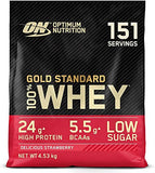 Optimum Nutrition Gold Standard 100% Whey Protein Powder, Vanilla Ice Cream, 10 Pound (Packaging May Vary)