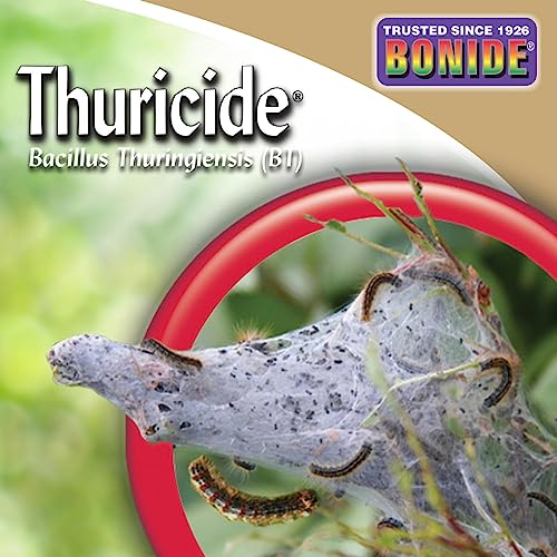 Bonide Thuricide BT Concentrate, 16 oz Ready-to-Mix Solution for Caterpillar, Worm and Moth Control in Home Garden