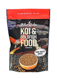 Blue Ridge Fish Food [2lb], Cool Water Wheat Formula Floating 3/16" Pellet, Koi and Goldfish