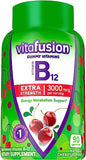 Vitafusion Extra Strength Vitamin B12 Gummy Vitamins for Energy Metabolism Support, Cherry Flavored, 45 Day Supply, 90 Count 2
