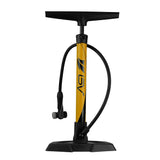 BV Bike Pump Out of Durable Steel - Bicycle Pump 160 PSI high Pressure, Bike Tire Pump 17/24 inch Smart Valve Head, Schrader Bike Pump Automatically Reversible Presta & Schrader, Ball Pump