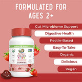 MaryRuth's USDA Organic Probiotic Gummy | Digestive and Immune Support | Gut Health | Vegan | Non-GMO | Gluten Free | 60 Count