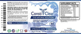 ConstiClear - #1 100% Natural Constipation Relief Supplement - Treats The Underlying Causes of Constipation & Supports Healthy Gut Flora for Long-Term Prevention - 100% Money Back - 1 Bottle Supply