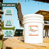 Cedarcide Cedarshield (1 Gallon) | Non-Toxic Wood Treatment and Stabilizer | Protects Wood from Moisture and Decay