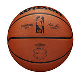 WILSON NBA Authentic Series Basketball - Outdoor, Size 6 - 28.5",Brown