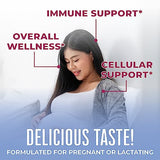 MaryRuth Organics | Liquid Iron Supplement Prenatal & Postnatal for Pregnant & Lactating | Iron Deficiency | Immune Support | Sugar/Gluten Free | Vegan | Non-GMO | 15.22 Fl Oz