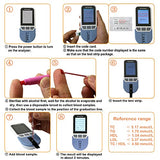 Lipid Test Meter Cholesterol Test Meter HDL LDL Triglycerides Cholesterol Monitor Meter kit Includes 10pcs Test Strips