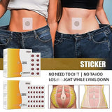 30Pcs Belly Patch, Sweatproof Patches, Toning Contouring Firming Patches, Tummy Button Stickers, Stomach Pads, Waterproof Stickers for Women Girls