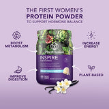 PlantFusion Inspire Plant Protein Powder for Women - Low Carb Protein Powder for Lean Muscle Support - Keto, Gluten Free, Soy Free, Non-Dairy, No Sugar, Non-GMO - Rich Chocolate 1 lb