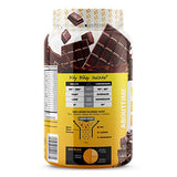 ABOUT TIME Whey Protein Isolate Chocolate 2lb - 25g Protein, Non-GMO, 0g Fat, 0g Sugars, No Artificial Sweeteners, 32 Servings