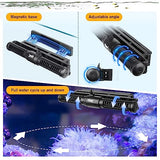 hygger 2380 GPH 25W Aquarium Wave Maker, Adjustable Cross Flow Pump with LED Display Controller, Magnetic DC 24V Aquarium Powerhead for Freshwater and Marine Reef Aquariums Up to 265 Gallon