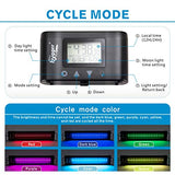 hygger Aquarium Programmable LED Light, for 24~30in Long Full Spectrum Plant Fish Tank Light with LCD Setting Display, 7 Colors, Sunrise Sunset Moon and DIY Mode, for Novices Advanced Players