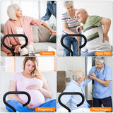 MTWML Bed Rails for Elderly Adults,Safety Bed Assist Rail for Handicap Seniors Pregnant,Bedside Handle Get Out of Bed Helper with Pocket Fits King,Queen,Full,Twin Bed