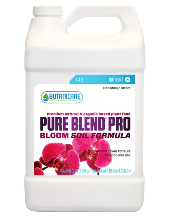 Botanicare Pure Blend Pro Bloom Soil, Nutrient for Fruit and Flowers, 1-4-5, 1 gal.