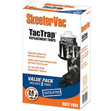 SkeeterVac TacTrap Replacements, Sticky Trap for Mosquitoes for Use with SkeeterVac Mosquito Killer - 2 Pack