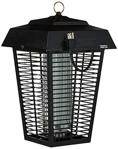 Flowtron Bug Zapper, 1-1/2 Acre of Outdoor Coverage with Powerful 80W Bulb & 5600V Instant Killing Grid, Electric Insect, Fly & Mosquito Zapper, Made in The USA