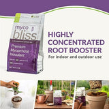 Myco Bliss - Mycorrhizal Inoculant for Plants - 5 Superior Strains - Organic Mycorrhizae Root Enhancer - Increases Nutrient Absorption & Crop Yields (1lb, Granular)