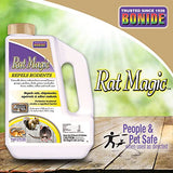 Bonide Rat Magic Rodent Repellent, 5 lb. Ready-to-Use Granules for Indoor & Outdoor Rodent Control, People & Pet Safe