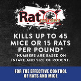 EcoClear Products 620118, RatX Bait Discs, All-Natural Humane Rat and Mouse, 1 lb. Bag Contains 45 Discs