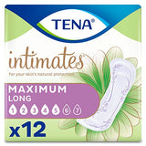 Tena Intimates Maximum Absorbency Incontinence/Bladder Control Pad, Long Length, 12 Count