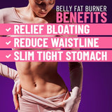 Helix Heal Belly Fat Burner for Women - Lose Stomach Fat w/Softgel Diet Pills for Weight Loss to Reduce Bloating - Keto Safe Weight Loss & Appetite Suppressant Supplement