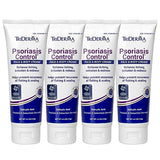 TriDerma Psoriasis Control Face and Body Cream, 4.2 Ounces, 4 Pack