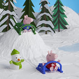 Peppa Pig Peppa’s Kids Advent Calendar, Contains 24 Surprise Toys, 4 Holiday Peppa Pig Family Figures; Ages 3 and Up