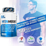 EVL Advanced Daily Multivitamin for Men - Men's Multivitamin with Essential Minerals Phytonutrient Complex and VitaMode Active Mens Vitamins for Energy with Lycopene for Muscle Bone and Immune Support