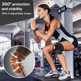 DR. BRACE ELITE Knee Brace with Side Stabilizers & Patella Gel Pads for Maximum Knee Pain Support and fast recovery for men and women-Please Check How To Size Video (Mercury, Small)