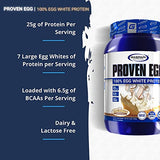 Gaspari Nutrition Proven Egg, 100% Egg White Protein, 25g Protein, Keto Friendly, Dairy Free, Lactose Free, Soy Free (2 lbs, Coconut Custard Pie)
