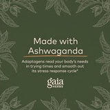 Gaia Herbs Adrenal Health Nightly Restore - Herbal Supplement with Ashwagandha, Magnolia Bark, Cordyceps, Lemon Balm, and More - 60 Vegan Liquid Phyto-Capsules (30 Servings)