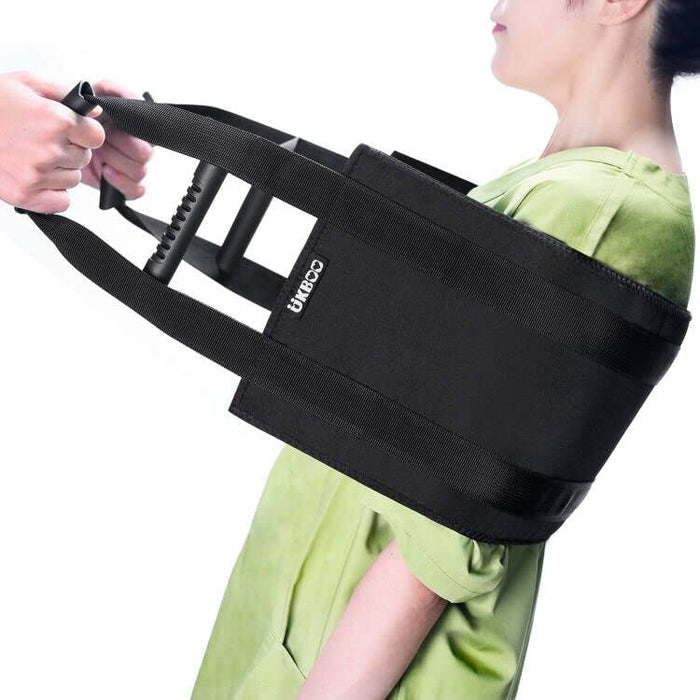 UKBOO Transfer Sling-50Inch Non-Slip Gait Belt with Padded Handles-gait Belts for Seniors-Mobility aids-Hoyer Lift