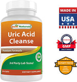 Best Naturals Uric Acid Cleanse Vitamins for Men and Women - 90 Veggie Capsules (90 Count (Pack of 2))
