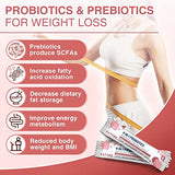 Probiotics-for-Women Prebiotics-and-Probiotics-Powder, 100-Billion-CFUs 45-Day-Supply, Women's-Probiotic with D-Mannose and Cranberry for Urinary Tract/Gut/ Digestive Health/Weight Management