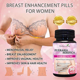 Pueraria Mirifica Capsules 5000mg - Natural Breast Enhancement Pills for Women - Breast Enlargement Pills - Breast Growth, Estrogen Supplement for Women and Men - 90 Vegetarian Capsules