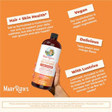 MaryRuth's Multivitamin Multimineral Supplement for Women + Hair Growth Vitamins | with Lustriva & Chromium Picolinate 1000mcg | Thicker Hair, Wrinkles, Fine Lines, Skin Care | Ages 18+ | 30 Fl Oz