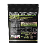 Enhanced Electrolyte Powder Stick Packs (Strawberry Kiwi- 20 Packets) Sugar Free + BCAA B-Vitamins & Real Salt® - Keto Electrolytes, Hydration Powder