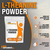 BULKSUPPLEMENTS.COM L-Theanine Powder - L-Theanine Supplement, L-Theanine 200mg - Amino Amino Supplement, Pure & Gluten Free - 200mg of L Theanine Powder per Serving, 1kg (2.2 lbs)