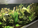 BEGONDIS Aquarium Decorations 5Pcs Fish Tank Artificial Green Water Plants Made of Silk Fabrics Plastic