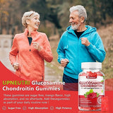 UPNEUTRI Sugar Free Glucosamine Chondroitin Gummies, Extra Strength 1500mg Glucosamine with Chondroitin MSM & Elderberry & Turmeric, Joint Support Supplement for Men & Women Joint Health