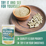 XPRS Nutra Organic Bladderwrack Powder (Fucus Vesiculosus) - Premium Bladderwrack Organic Powder for Glowing Skin - Vegan Friendly Bladderwrack Herb Iodine Supplement (16 Ounce)