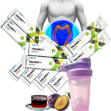 10-Day Cleanse Challenge by FuXion Prunex 1 for Colon Detox (Optimal Intestinal Transit)10 Single Serving Packets,Plus A 12 Oz Shaker Bottle BPA Free