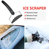 Overmont Folding Emergency Snow Shovel for Car - 32" 42" Small & Compact Tool with Ice Scraper and Carrying Bag- Lightweight Aluminum Shovels for Snow Camping Skiing Snowmobiles