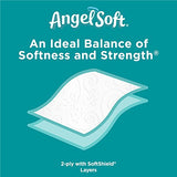 Angel Soft Toilet Paper, 6 Double Rolls, 6 = 12 Regular Bath Tissue Rolls