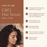 VEGAMOUR GRO Hair Serum - Hair Serum for Healthy, Thicker and Fuller Looking Hair - Caffeine and Biotin Hair Serum